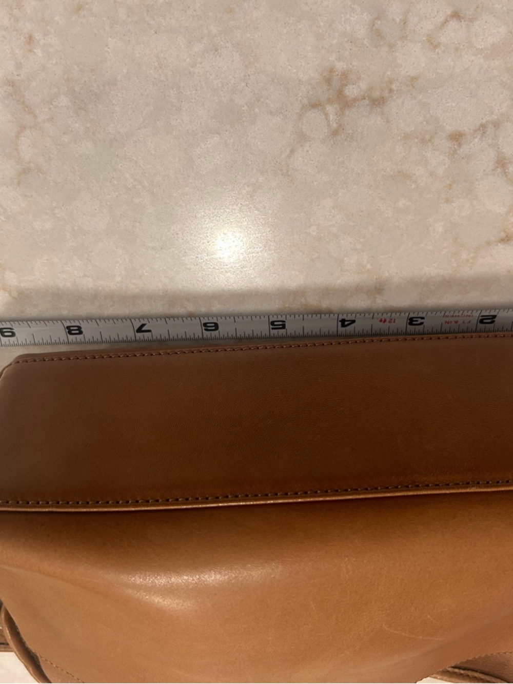 Coach Classic Brown Leather Shoulder Bag - Picture 4 of 7